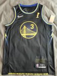 NBA 3 Poole Warriors 21-22 city Maillot avec Champions logos